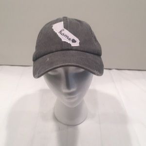 California home ladies Cap gray one sz.